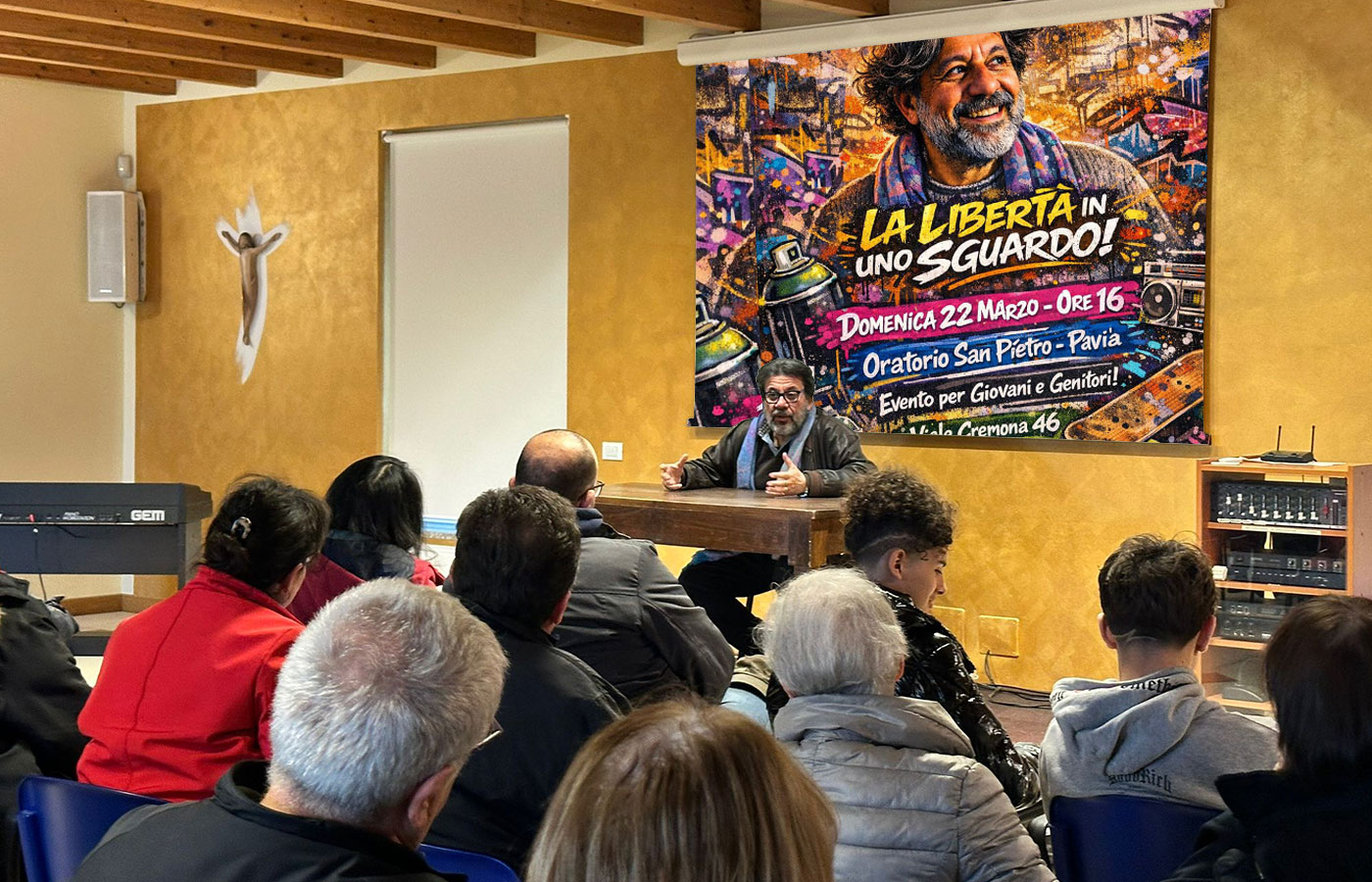 evento per giovani e genitori a Pavia